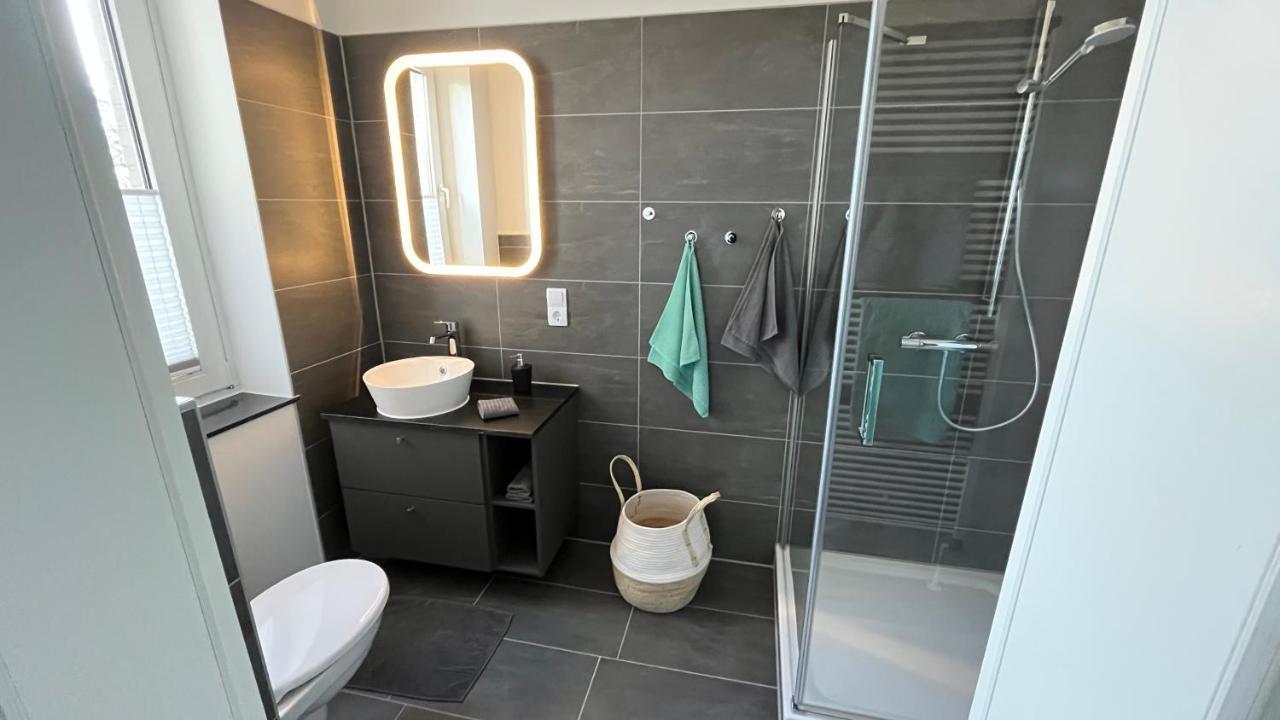 Ferienwohnung Mit Warnowblick Ρόστοκ Εξωτερικό φωτογραφία
